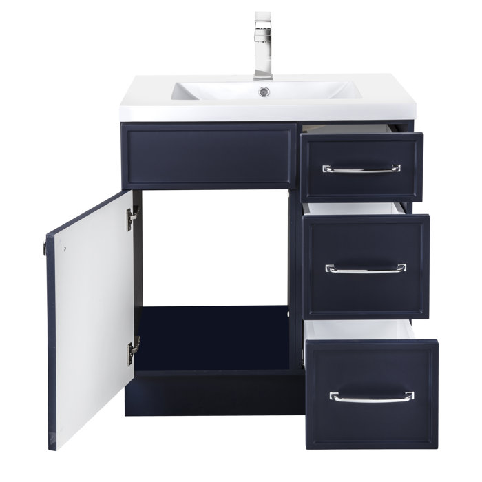 Breakwater Bay Macon 30'' Freestanding Single Bathroom Vanity with